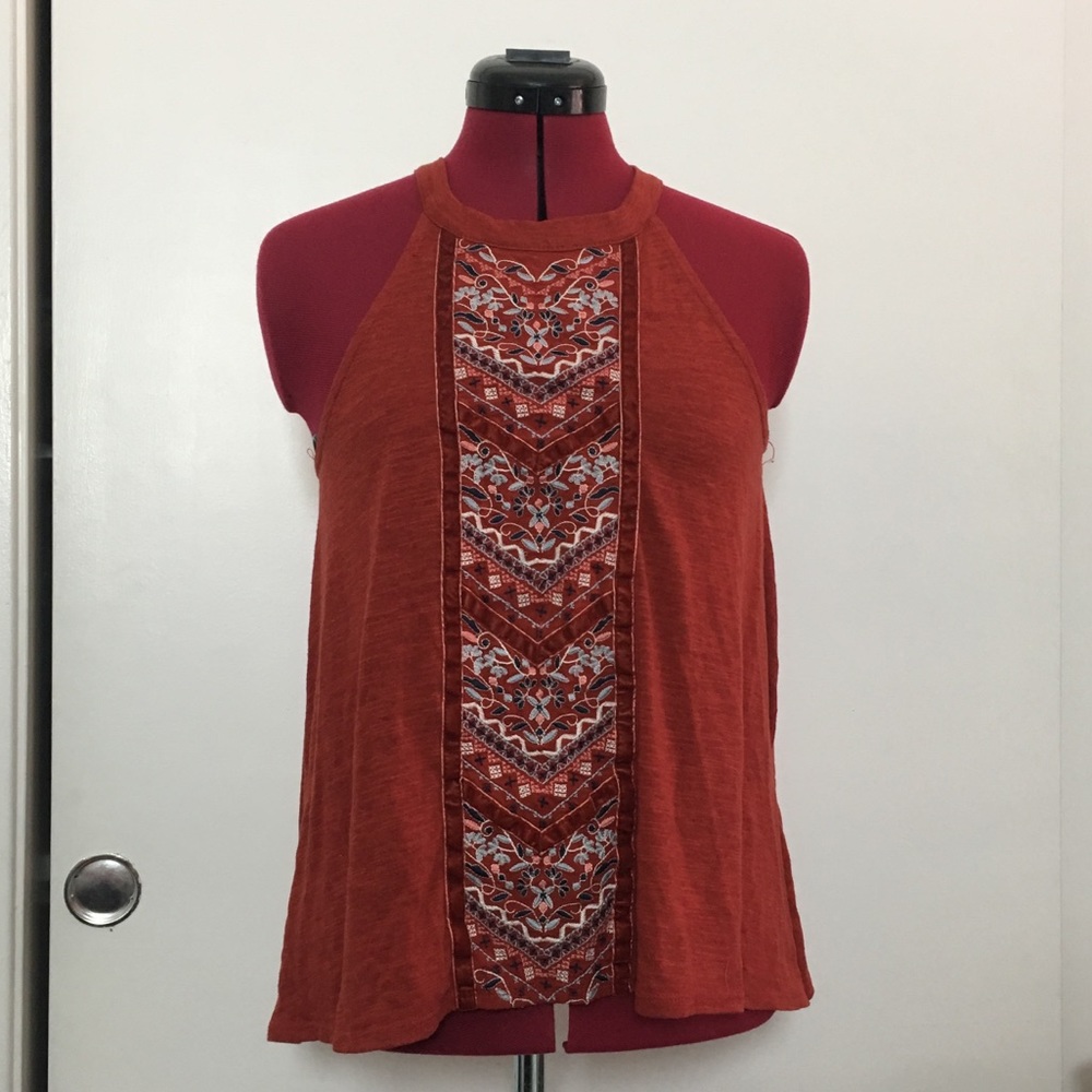 Embroidered Top